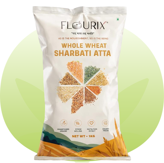 CARROT–SPINACH WHEAT ATTA