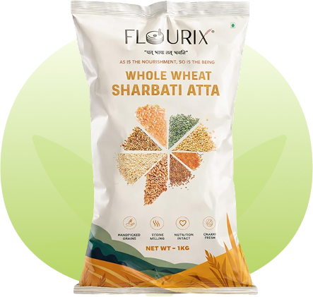 CARROT–SPINACH WHEAT ATTA
